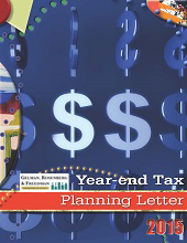 2015 Year-End Tax Planning Letter