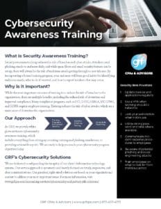 GRF Cybersecurity Awareness Training