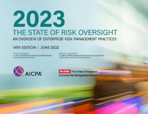 The 2023 State of Risk Oversight Report Cover