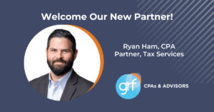 Ryan Ham, CPA, Partner, GRF Tax Services