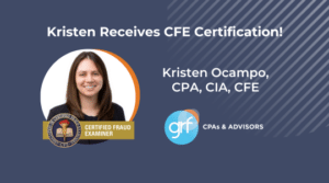 Kristen Ocampo - Certified Fraud Examiner