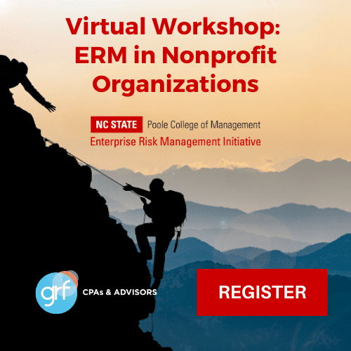Virtual Workshop: ERM in Non-Profit Organizations - GRF CPAs & Advisors
