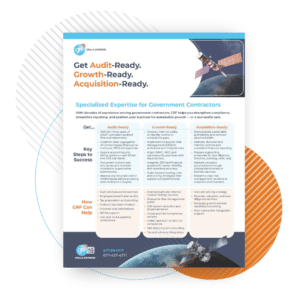 GRF Services to Government Contractors Flyer