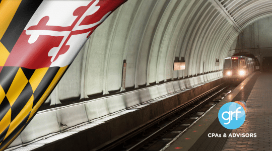 Maryland Commuter Tax Credit - Metro red line