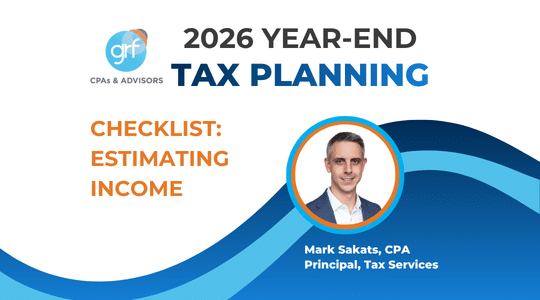2026 Year End Tax Planning Estimating Income